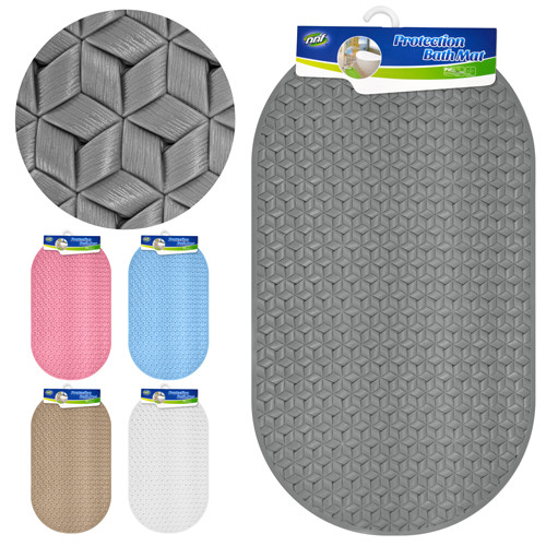 Коврик силикон WW00586 Rhombus 39х68см цветной