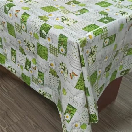 Клеенка 1,37*25м рулон ПВХ на нетканой основе 2084