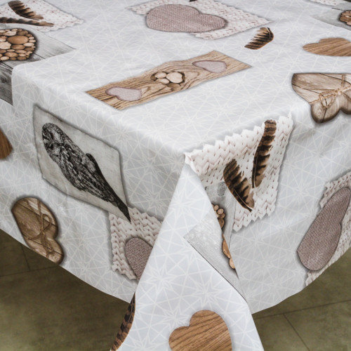 Клеенка 1,37*25м рулон ПВХ на нетканой основе 4451