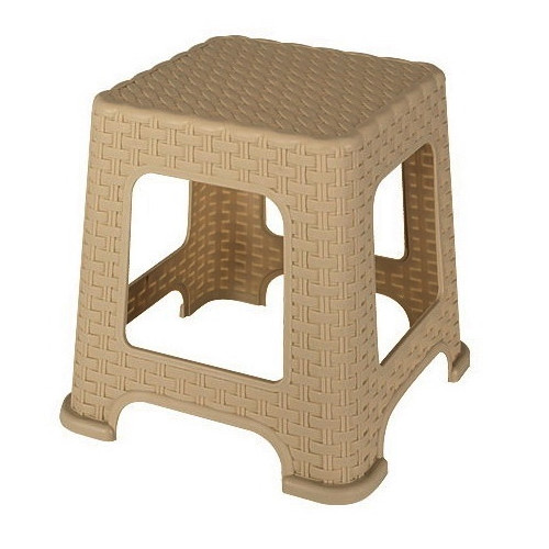 Табурет ELIF плетенка малый 420 бежевый