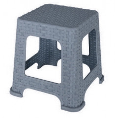 Табурет ELIF плетінка малий 420 металік
