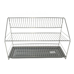 Сушарка для посуду метал ребро ПТ 2-яр 50см хром