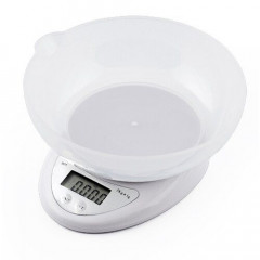 Весы R88494 кухонные электронные с чашей 0-5кг 18х19х8см
