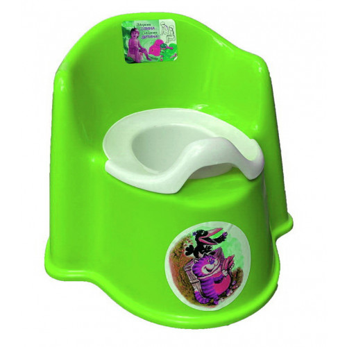 Горщик дитячий стільчик Трон Кс салатовий