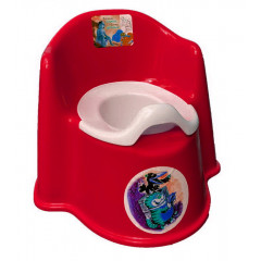 Горщик дитячий стільчик Трон Кс червоний