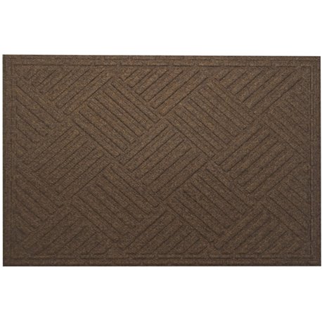 Килимок гума К-504-1 текстильний 120х80х0,5 коричневий