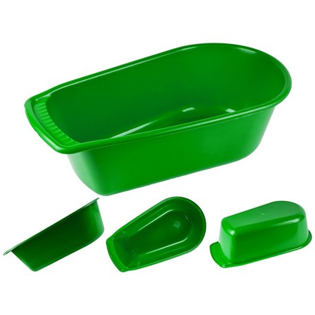 Ванночка 45л Глибока конус зелений