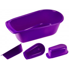 Ванночка 45л Глибока конус фіолетовий