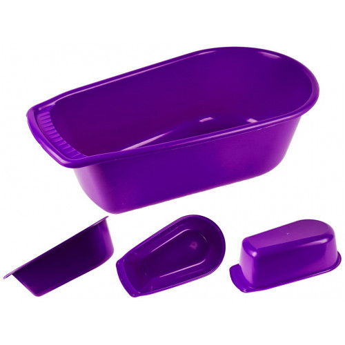 Ванночка 45л Глубокая конус фиолетовый