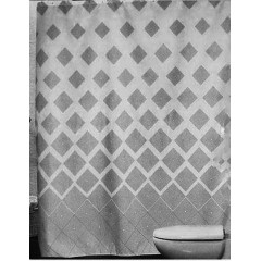 Штора Міранда IBIZA чорно-біла