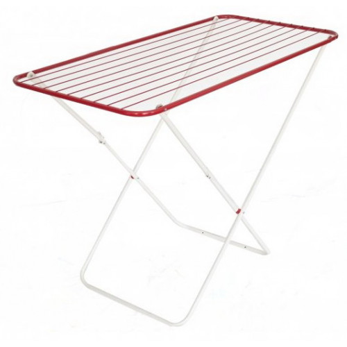 Сушилка для белья Эконом красная с белым