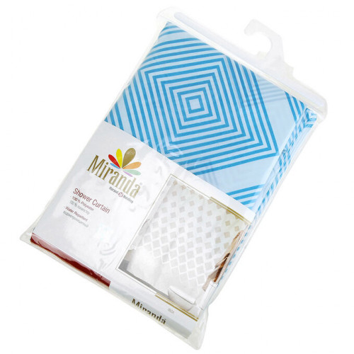 Штора Миранда IBIZA голубая