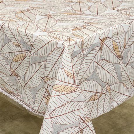 Клеенка 1,32*22м рулон LACE Ажур 247A