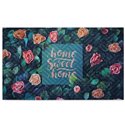 Коврик резина K-603-25 принт 90х60х0,12 home sweet home