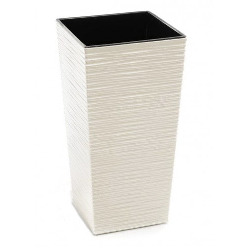 Вазон Фінезія підлоговий долото 300х300 590 кремовый