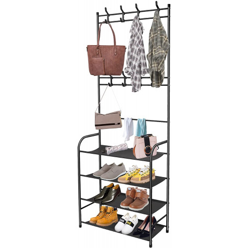 Комплект 377SR вешалка+полка для обуви