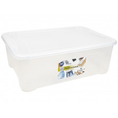 Бокс синий Easy Box 31,5л БЕЛЫЕ