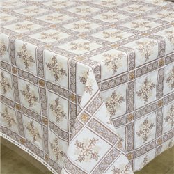 Клеенка 1,32*22м рулон LACE Ажур 122C