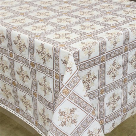 Клейонка 1,32*22м рулон LACE Ажур 122C