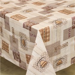 Клеенка 1,37*25м рулон ПВХ на нетканой основе 2091