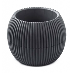 Вазон KRS-362 Mercan 0,35л круглый 11,8х9,2см 2