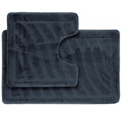 Килимок 2-й 50х80 турция сірий темний