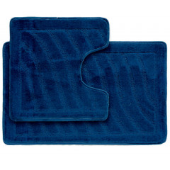 Коврик 2-й 60х100 турция синий темный