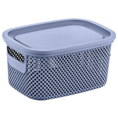 Корзина 04 1286 Nickel 3D рисунок с крышкой 3,5л