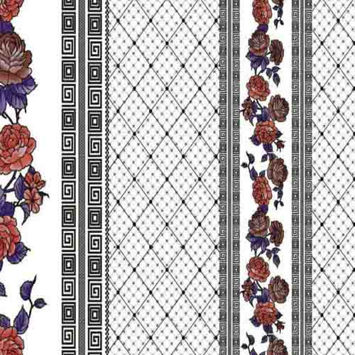 Клеенка 1,35*30м рулон силикон Mariya ES0446-11