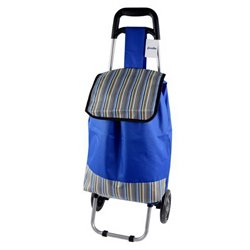 Сумка візок на коліщатках 603 голубий 57054 82х34,5х28см