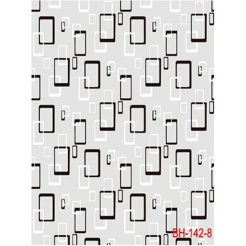 Штора Ефіопія 81063 BH-142-8 Чорно-білі прямокутники