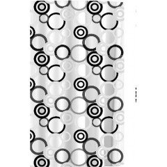 Штора Ефіопія 81059 BHx-764-3 Чорно-білі круги
