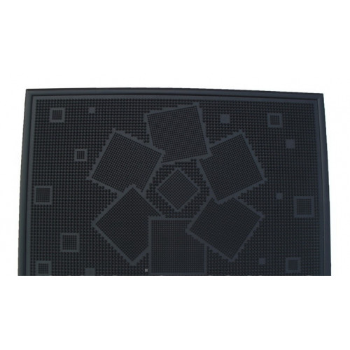 Коврик резина Солнце 40х60