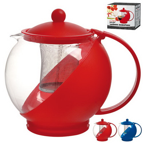 Заварник 1,25л MS-0117 в пластике