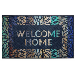 Килимок гума K-603-24 принт 90х60х0,12 WELCOME HOME
