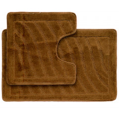 Килимок 2-й 60х100 турция коричневий