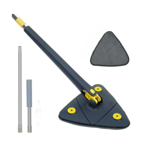 Полотер махра WJ004 треугольный самоотжим в коробке