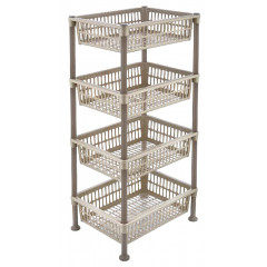Этажерка 4-яр прямоугольная 5158 02