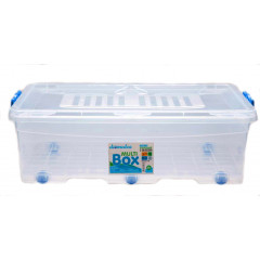 Бокс 30л прямоугольный А-44 на колесиках