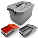 Бокс контейнер 6,3л цветной с ручкой
