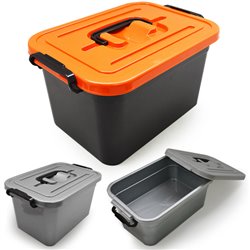 Бокс контейнер 6,3л кольоровий з ручкою 2