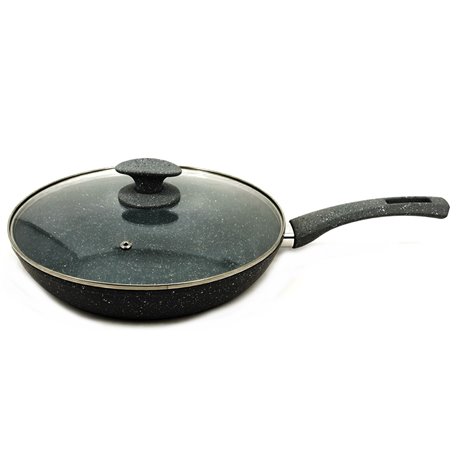 Сковорода 1743 мармур 28см з кришкою