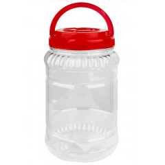 Банка пластиковая 2л с крышкой 70801