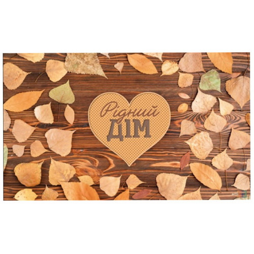 Килимок гума K-603-104-1 принт 90х60х0,12 Рідний Дім