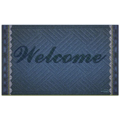 Коврик резина K-603-277 принт 90х60х0,12 Welcome