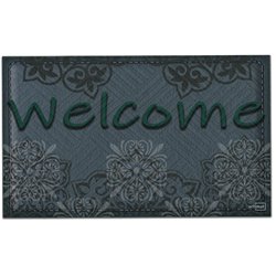 Коврик резина K-603-282 принт 90х60х0,12 Welcome