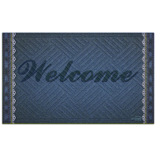 Коврик резина K-602-277 принт 75х45х0,5 