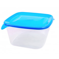 Судок Каскад 1,2л квадратний 15х15х8см прозорий 