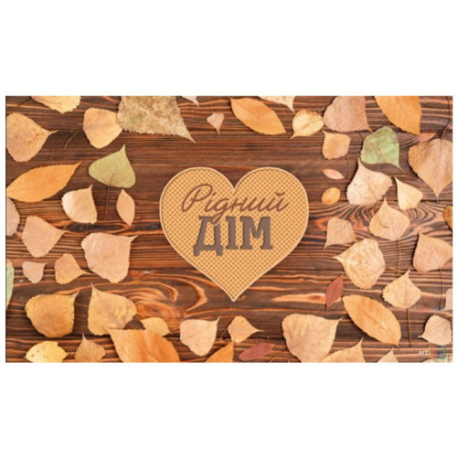 Килимок гума K-602-104-1 принт 75х45х0,4 Рідний Дім