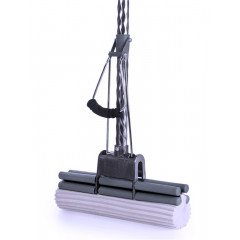 Швабра 2-й отжим 8102 косичка фиолетовый